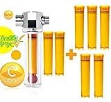 UBS VFS-f+vcf-05 Luxury Vita-Fresh Shower Filter with 7 Vitamin C Cartridge by UBS+INC+CO.%2CLTD.