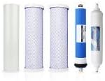 CFS 5 Pc RO Kit with 50 GPD Membrane for FILTER-MAX-ES50 ROES-50 by CompleteFiltrationServices