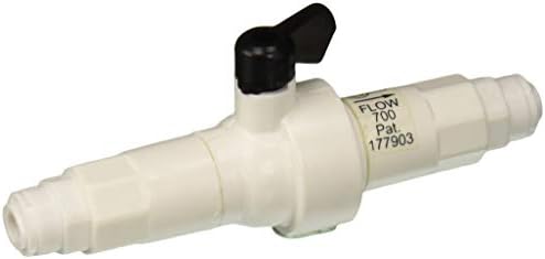 Flushing Flow Restrictor For 75 GPD with 1/4" Quick Connect Fittings by Abundant+Flow+Water+Systems