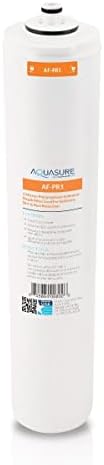 Aquasure Premier Stage 1 Sediment Filter Replacement Cartridge AF-PR1 for AS-PR75/AS-PR100 4-Stage Under Sink Reverse Osmosis RO Water Filtration System | Quick Twist, 5 Micron, Removes Dirt & Sand by Aquasure