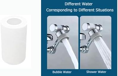 3 pack Water Filter Faucet Extender, 1080° RotatingTO FILTRATION WATER made Copper with free 24 Filter, 2 Modes 360° Swivel Faucet for Bathroom, Kitchen Sink, K Trends.(3) - Image 6