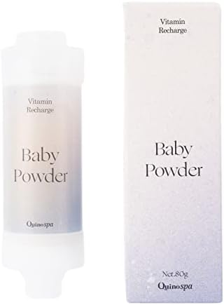 Vitamin Shower Filter | Water Softener | Vitamin C | Hyaluronic Acid | Collagen | Aromatherapy | Skin Moisturizing | (Baby Powder) by Unknown
