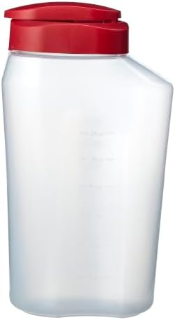 GoodCook 1 Quart Bottle with Snap Lock Easy-Pour Lid Set of 2, Clear - Image 7