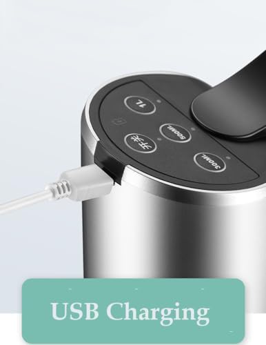 Electric Water Pump – Easy Installation Drink Dispenser USB Water Pump – One Button Easy Operation Automatic Water Dispenser (Silver) - Image 7