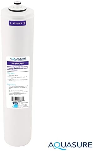 Aquasure Premier Series Stage 1, 2, 4 Sediment, Carbon Block & Alkaline Remineralizing Replacement Filter Cartridge AF-PRE-ALK, for AS-PR75/100 4-Stage Reverse Osmosis RO Water Filtration System - Image 4