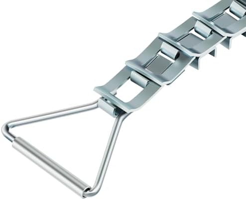 33" Steel Pipe Descaler DS12 for 3"-12" Pipes with 2" of Clearance around, Zinc-Plated Steel Pipe Descaling Tool for Removing Scale, Dirt, and Corrosion from Pipe Surface - Image 6
