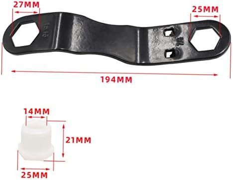 Rv Water Heater Drain Plug Wrench Kit, Angled Steel Tool - Image 7