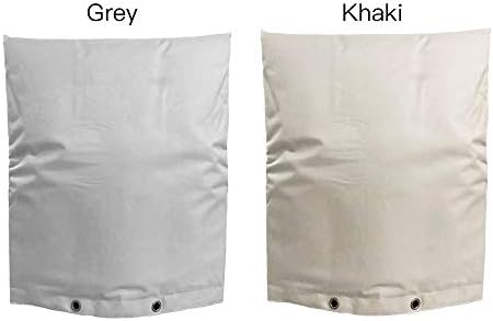 Backflow Preventers Protection Pouch, 17W x 21H Backflow Winter Cover, Outdoor Backflow Preventer Insulation Cover for Water Sprinkler Valve Box Meter or Controller, Khaki, 22B09PV30X1LT6CHEQSU35 - Image 7