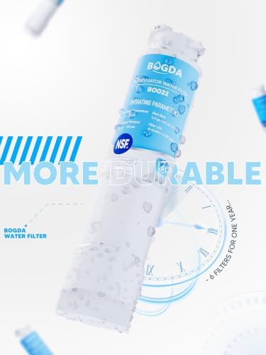 Water Filter Fit for EPTWFU01 Frigi-daire Replacement 3 count, Compatible with Pure-Source Ultra 2, EWF-02, 012505454226, 4562222, Multiple Filtration and Drink Clear, white,By BOGDA - Image 6
