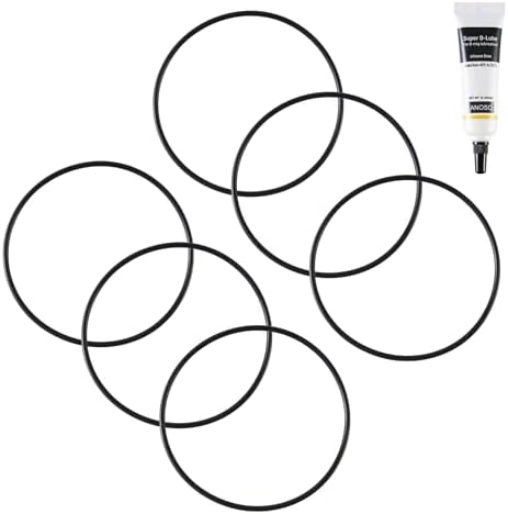 WF1008 O-Rings for 20" Water Filter Housings, 6 Pack, with Silicone Lubricant - Image 4