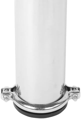 Ozmosis 4"x21" 304 Stainless Steel RO Membrane Housing Pressure Vessel, 300psi, 1/2" FNPT Feed, Drain and Permeate Ports, Double O-ring Caps and Brackets included - Image 6