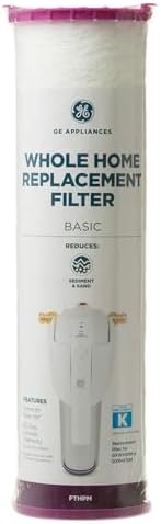 GE FTHPM Whole House Water Filter, Replacement for Water Filtration System, NSF Certified: Reduces Sediment, Rust & Other Impurities from Water, Replace Every 3 Months for Best Results, 1 Filter - Image 3