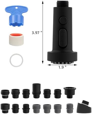 Hibbent NSF/ANSI/CAN 61 & 372 Certified Kitchen Faucet Head Replacement - Image 6