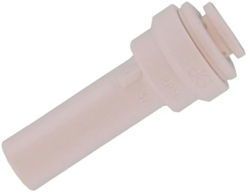John Guest Speedfit 3/8 Inch OD x 1/4 Inch OD Reducer, Push to Connect Plastic Plumbing Fitting, PP061208WP by JohnGuest