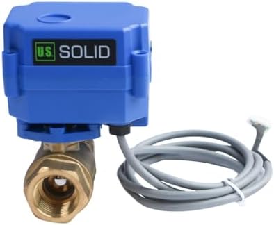 U.S. Solid Water Leak Detector with Auto Shutoff Valve, Sound Alarm, 3/4" Motorized Ball Valve & 3 Sensors, Home Flood Prevention & Water Damage Defense for Basement, Laundry, Water Heater (10PCS) - Image 7