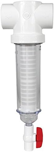 Rusco/Vu-Flow 2" 100 Mesh Spin Down Sediment Filter with Polyester Screen by Rusco