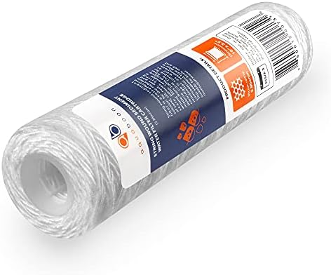 Aquaboon Whole House 5 Micron String Wound Sediment Water Filter 6-Pack - Image 6