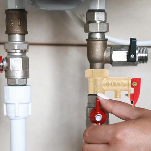 Water Heater Safety Relief Valve Brass 2cm Anti-backflow - Image 7