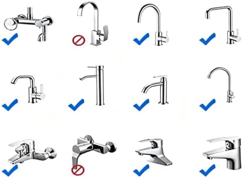 360° Rotate Swivel Water Saving Tap Aerator Diffuser Faucet Nozzle Filter Adapter, Fit M22 M24 Kitchen Sink & Utility Faucets - Image 6