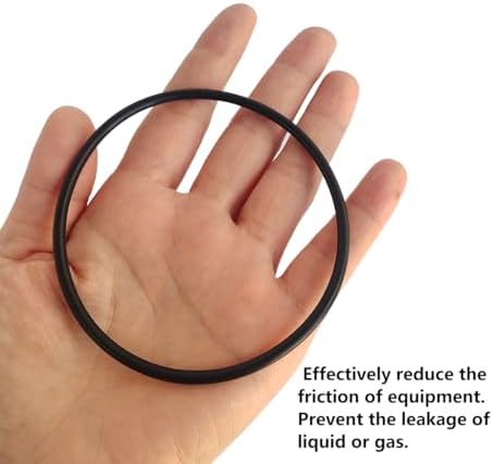 10Pcs 3.5" O.D. Replacement O-Ring for Reverse Osmosis Water Filter Housings, Black O-Ring Set - Image 5