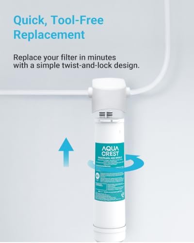 AQUA CREST RC EZ 1 Water Filter Replacement for Culligan® RC-EZ-1, 2 Pack - Image 7