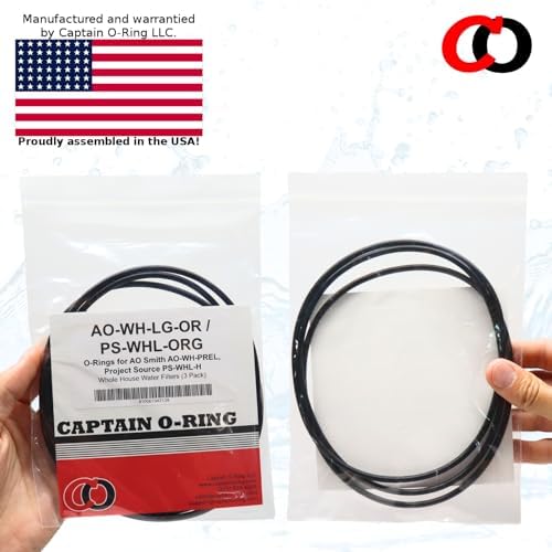 Captain O-Ring – Replacement AO-WH-LG-OR O-Rings for AO Smith AO-WH-PREL, PS-WHL-H (PS-WHL-ORG) Whole House Water Filter Housing (3 Pack) - Image 7