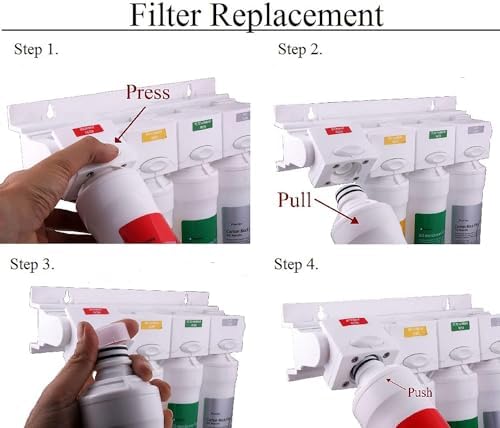 Watts Premier WP560039 Pure UF-3 Filtration System Water Filter Replacement Cartridge, 6 Pack, Blue - Image 4
