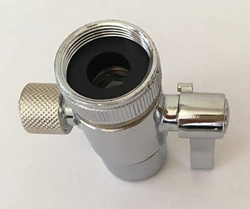 Malida Countertop filter to 3/8 inch O.D. Tubing Faucet Adapter,Kitchen Bathroom Sink Faucet Diverter Valve for Above Counter Water Filter Faucet Sprayer attachment - Image 4