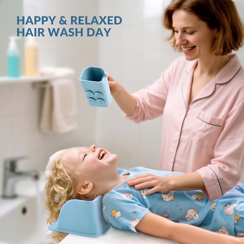 Portable Shampoo Basin for Kids, Hair Washing Station at Home - Image 7
