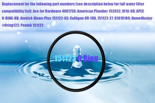 Generic O-Ring 151122 Compatible with Pentair Water Filter Big Blue Housings Seals Gasket Buna-N (2 Pieces/Pack) - Image 6