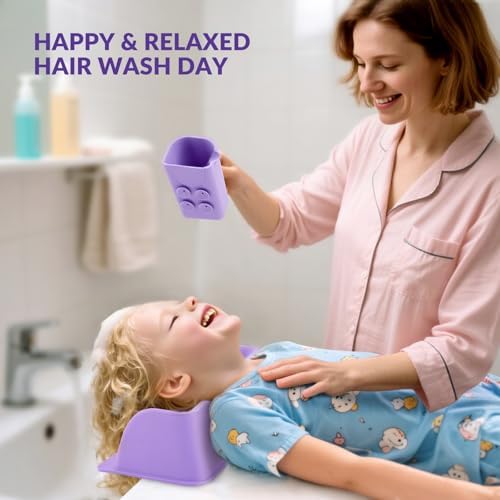 Portable Hair Washing Station Neck Support for kids - Image 7