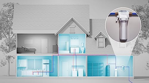 GE FXWSC Whole House Water Filter, Replacement for Water Filtration System, NSF Certified: Reduces Sediment, Rust & Other Impurities, Replace Every 3 Months for Best Results, (Pack of 12) - Image 4