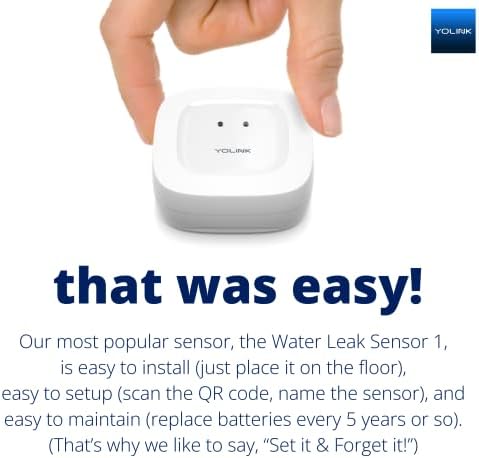 YoLink X3 Version Smart Water Leak Protection Kit: X3 Valve Controller, Bulldog, (4) Leak Sensors & Hub - Image 6