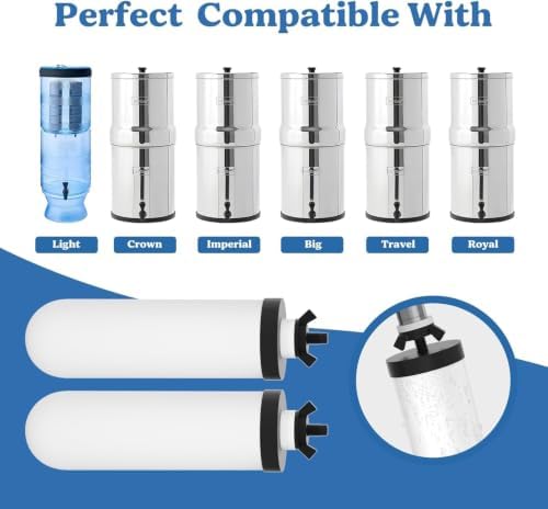 7" Ceramic Water Filter Replacement, Suitable Gravity Water systems - Image 7