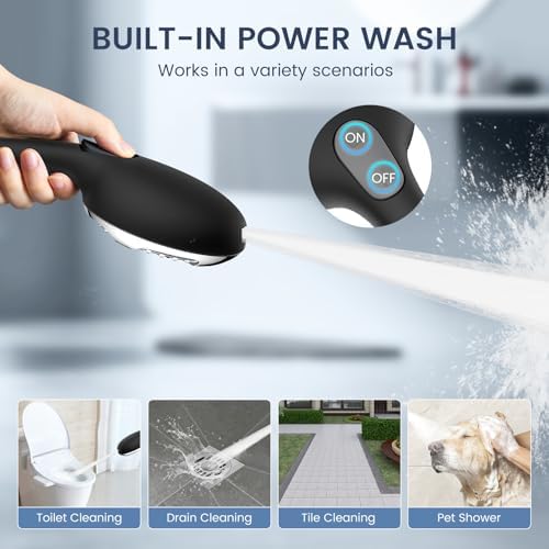 FEELSO Filtered Shower Head with Handheld, High Pressure 7-Spray Showerhead - Image 6