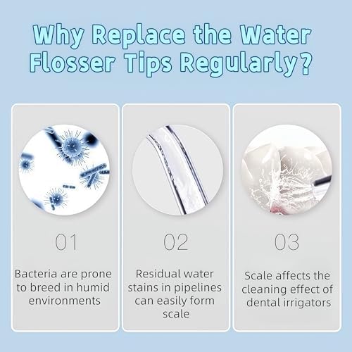 Replacement Tip Compatible COSLUS C20, E40, C31, C50 and C51 Water Flosser - Image 7