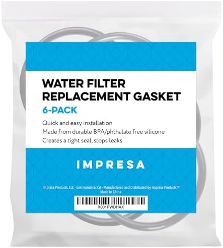 Impresa O-Rings Water Filter Replacement Gaskets - 6 Pack - Tight Seal and Stops Leaks - Quick and Easy to Install - Compatible with Whole Home Water Filtration System (3.56 inch) - Image 7