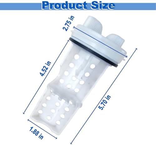 Washer Drain Pump Filter WH11X34741 for GE Washing Machine - Image 5