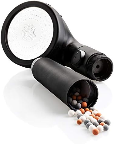 StoneStream Filtered Shower Head for Hard Water, Wall Adapter, Matte Black - Image 6