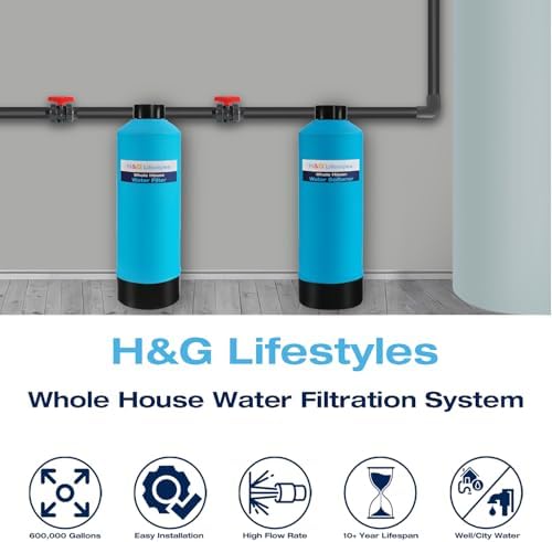 H&G Lifestyles Whole House Water Softener 24,000 Grains,700,000 Gallons - Image 7