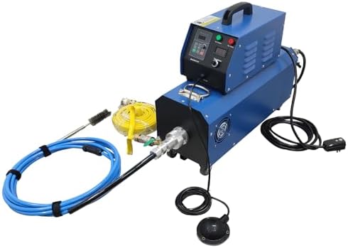 INTSUPERMAI 1500W Industrial Boiler Tube Cleaner Boiler Pipeline Cleaning Machine 110V/220V Evaporator Heat Exchanger Duct Cleaner with 26ft Shaft Brushes Bits for 12-36mm/0.47-1.42in Pipes - Image 7