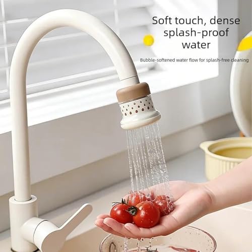 Mini Faucet Water Filter- Multi-Layer Filtration & Splash-Proof Kitchen Purifier, Splash-Proof Softener Parts, Detachable Leak-Proof F́aucet Mount Purifier for Kitchen Bathroom Home (Green) - Image 7