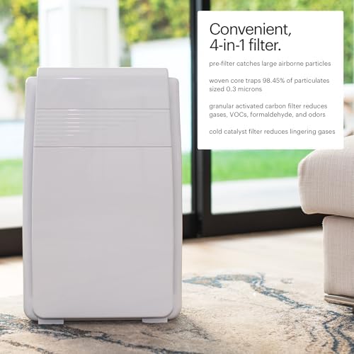 Brondell Swash Seat 101 Non-Electric Bidet for Round Toilet Seats and Horizon O2+ Air Purifier Bundle - Image 7