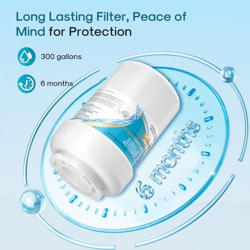 ICEPURE Alkaline RWF0600A-AL Refrigerator Water Filter Replacement for GE MWF, MWFA, MWFINT, MWFP, GWF, 46-9991, Kenmore® 9991, WFC1201, GSE25GSHECSS, GSH25JSDDSS, GSHS6LGBBHSS, Enhances PH, 3Pack - Image 7