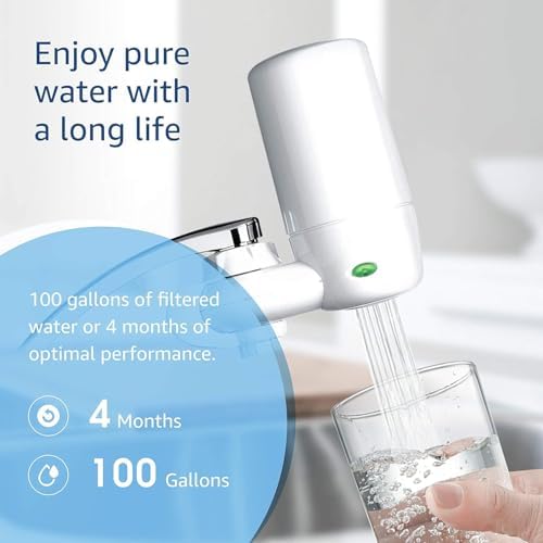 Waterdrop Faucet Water Filter Replacement for Brita® Faucet Filter, 4 Pack - Image 7