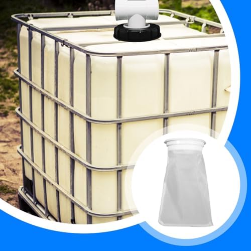 3PCS IBC Tote Filter, 100 Fine Mesh Rain Barrel Filter, Washable Nylon Rain Barrel Screen for Water Tank Cover, Tote Tank Lid Breath Cover, | Screen - Image 5