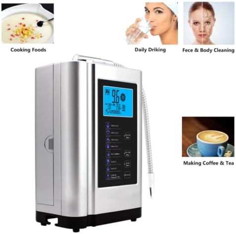 Alkaline Water Ionizer Hydrogen Generator Machine Purifier Water Filter System for Home - Image 6