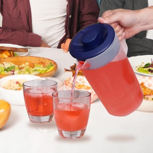 2 Pack - Fridge Door Water Pitcher with Lid (Half Gallon Pitcher / 64oz) - Image 6