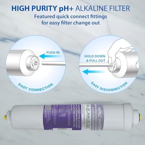 APEC Water FILTER-SET-ESPH Replacement RO Filter Set, Alkaline, 6 Month - Image 6