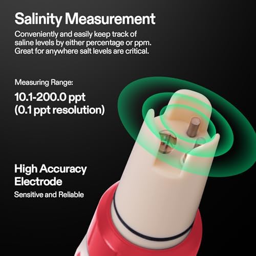 VIVOSUN 4-in-1 Digital pH Meter with pH/TDS/EC/Temp Function, 0-14.0 pH Measurement Range, ±0.1 pH Accuracy Water Quality Tester for Hydroponics, Household Drinking, and Aquarium - Image 6